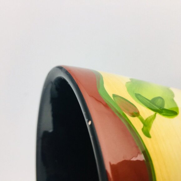 THE MAIN INGREDIENTS Southwestern Chili Peppers Stoneware Soup Salad Bowl Set 4 - Picture 11 of 13